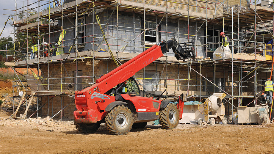 Manitou telehandler